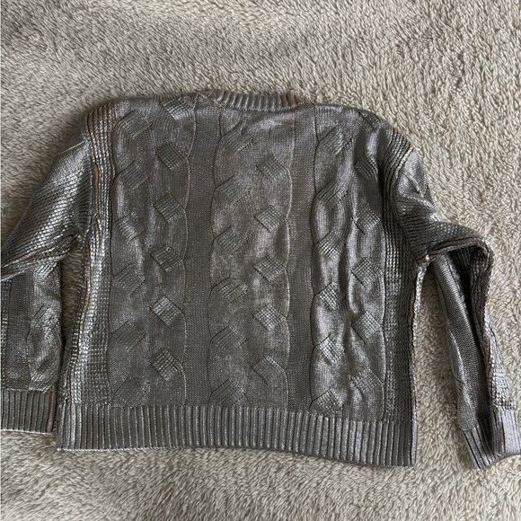 Pistols Everly Foil Accent Cotton Sweater, medium - Picture 4 of 4